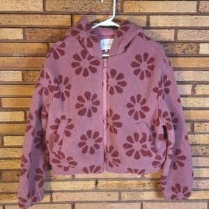 Wild Rose Mauve Floral Medium Jacket